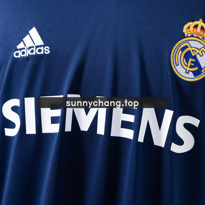Real Madrid 2005-2006 Away Retro Shirt - 图片 6