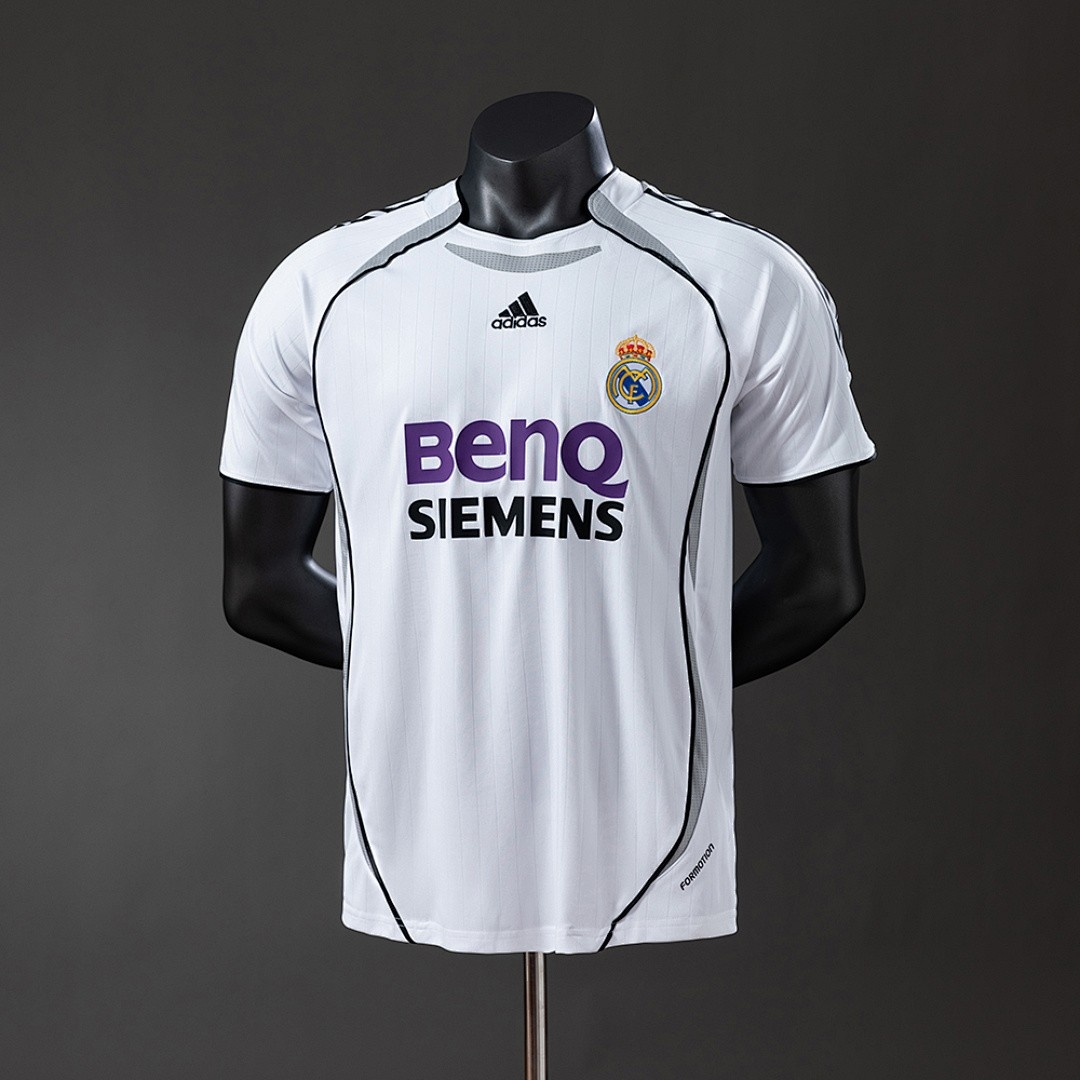 JER-4746_1 Real Madrid 06/07 Player Version Home Jersey - 图片 1