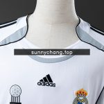 Real Madrid 2006/07 Home Long Sleeve Retro Jersey - 图片 7