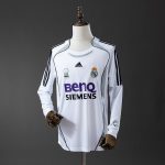 Real Madrid 2006/07 Home Long Sleeve Retro Jersey - 图片 9