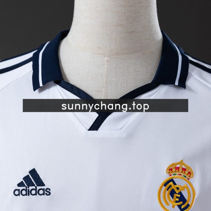 Real Madrid 2000/2001 Home Retro Jersey S-XXL - 图片 7