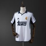 Real Madrid 2000/2001 Home Retro Jersey S-XXL - 图片 9