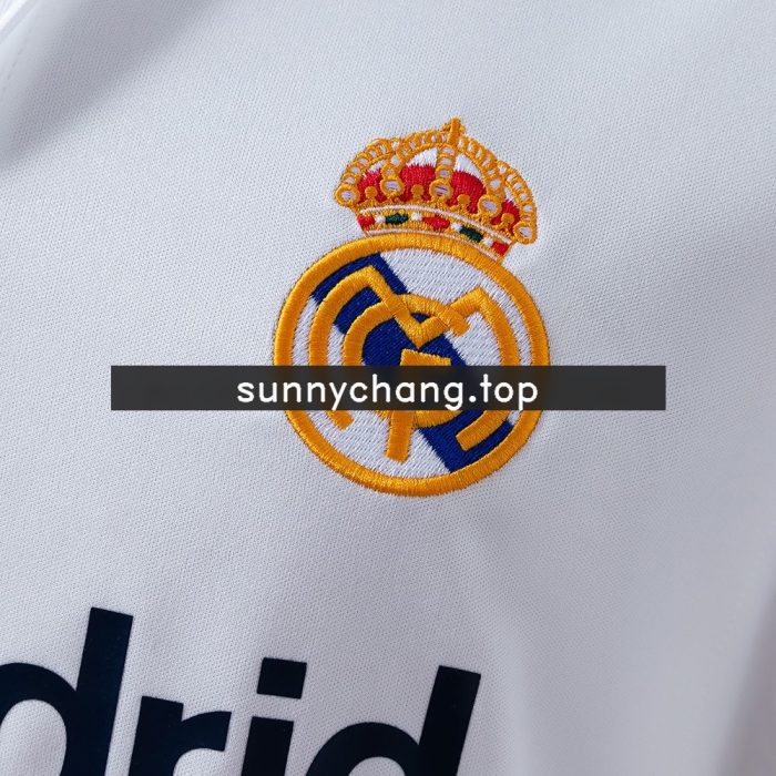 Real Madrid 2001/2002 Home Retro Shirt - 图片 4