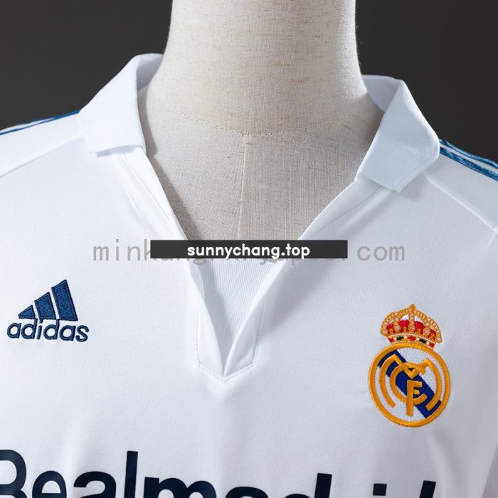 Real Madrid 2001/2002 Home Retro Shirt - 图片 6