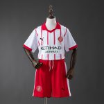 Girona 2025-2026 Home Kids Kit Jersey - 图片 3