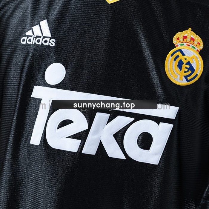 Real Madrid 1998/99 Away Retro Jersey - 图片 5