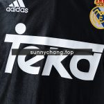 Real Madrid 1998-2000 Away Long Sleeve Retro Jersey - 图片 6