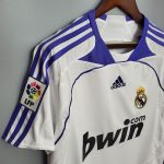 Real Madrid 2007/2008 Home Retro Shirt - 图片 5