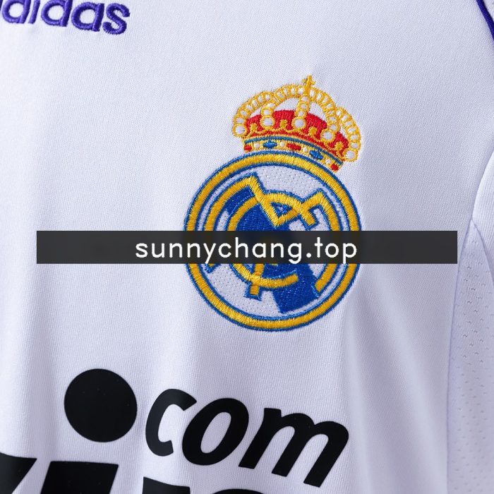Real Madrid 07/08 Home Retro Jersey - 图片 5