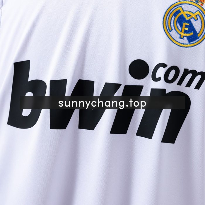 Real Madrid 07/08 Home Retro Jersey - 图片 6