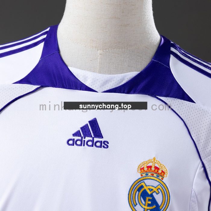 Real Madrid 07/08 Home Retro Jersey - 图片 7