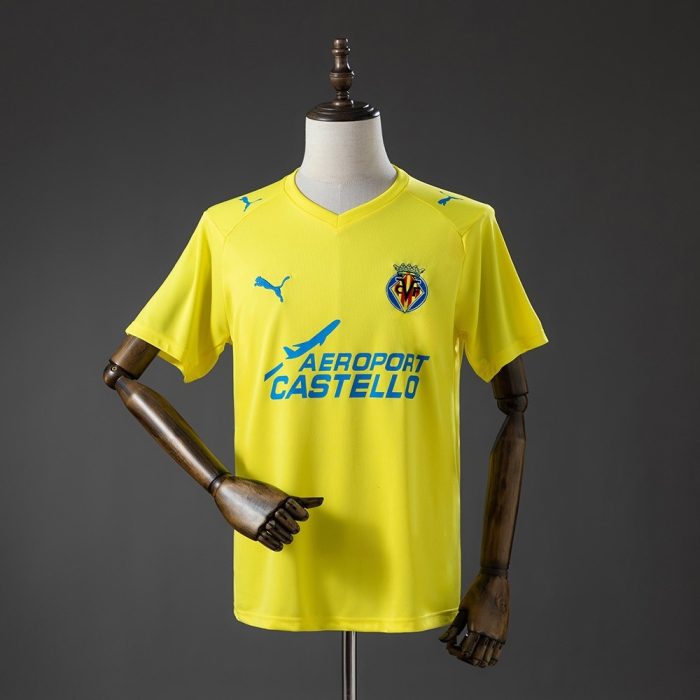 Villarreal 2008/2009 Home Retro Jersey - 图片 2