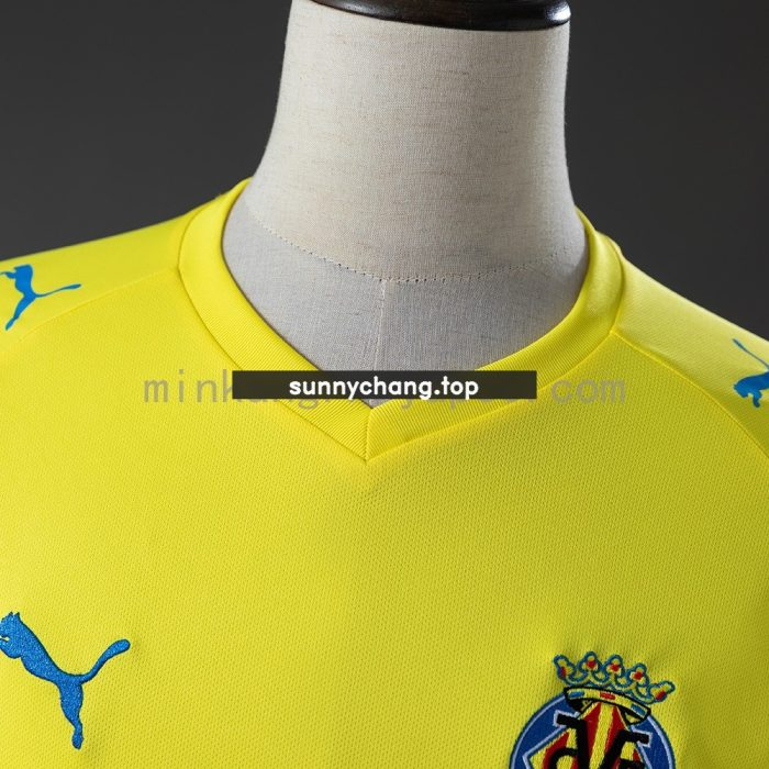 Villarreal 2008/2009 Home Long-Sleeve Retro Jersey - 图片 9