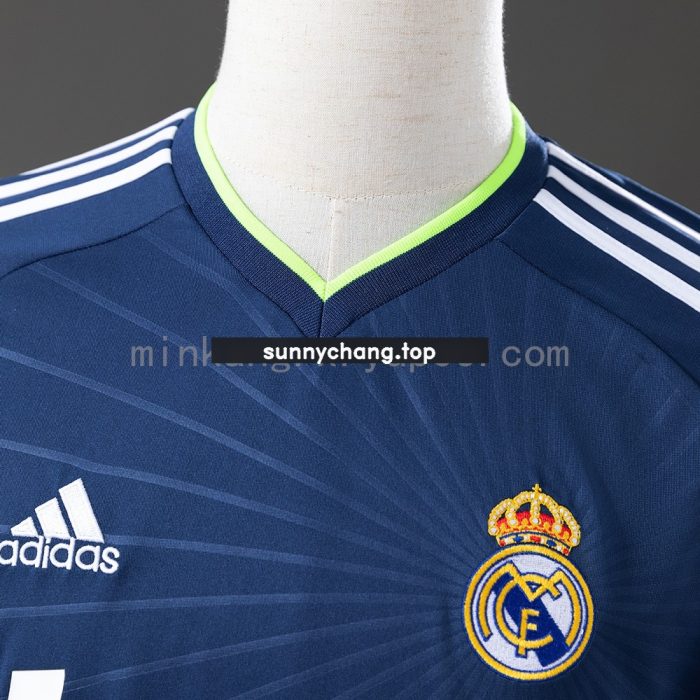 Real Madrid 2010/11 Away Long Sleeve Retro Jersey - 图片 7