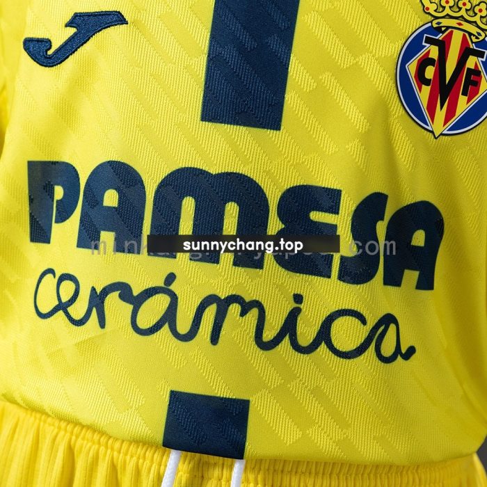 Villarreal 25/26 Home Kids Kit - 图片 7