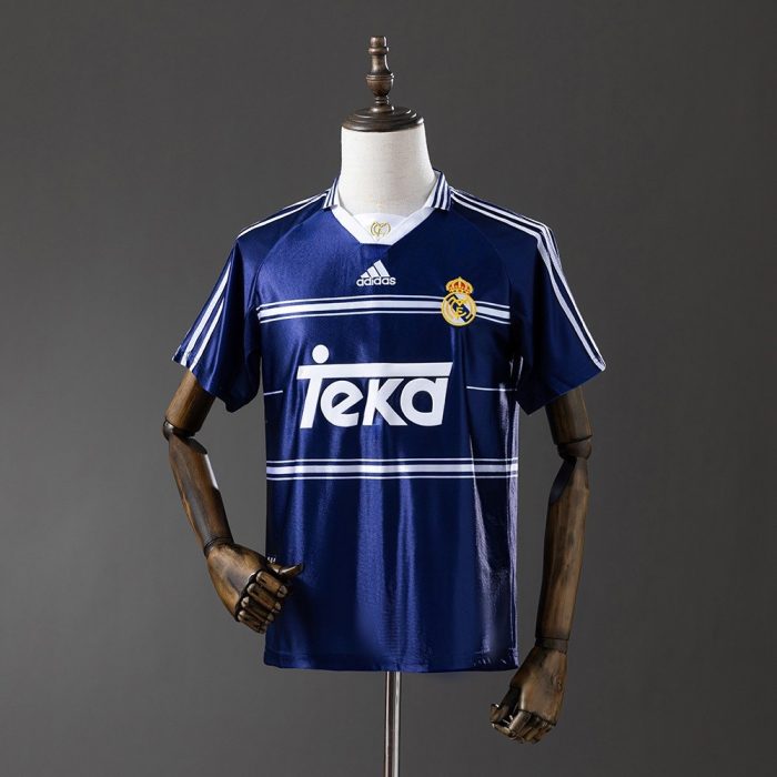 Real Madrid 1998/1999 Away Retro Jersey - 图片 8