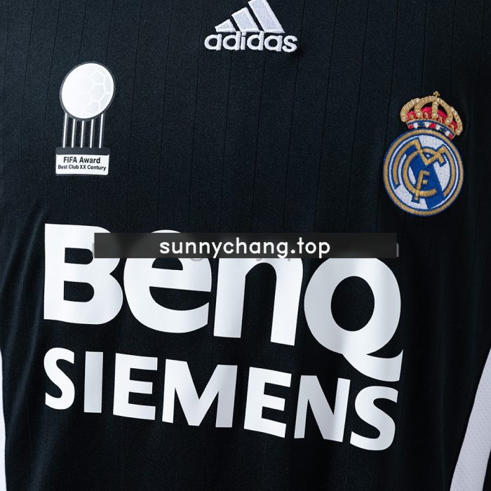 Real Madrid 06/07 Third Away Retro Long Sleeve Jersey - 图片 6