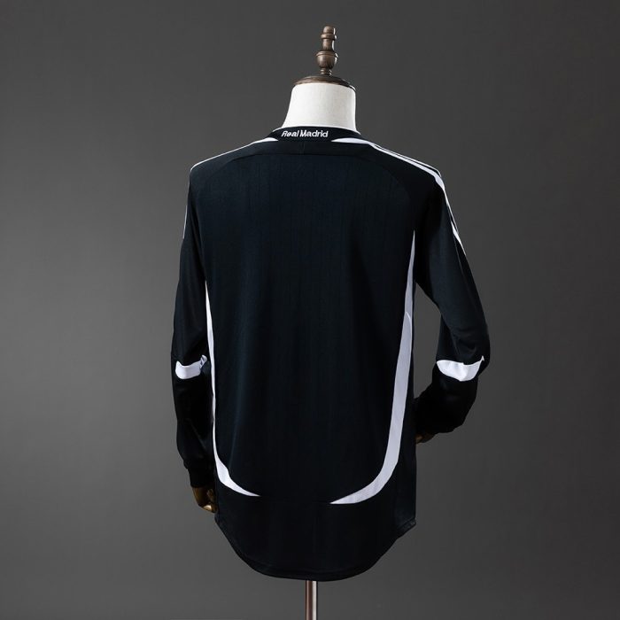 Real Madrid 06/07 Third Away Retro Long Sleeve Jersey - 图片 8