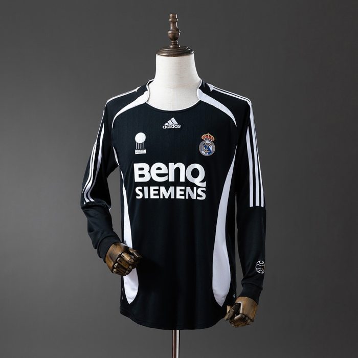 Real Madrid 06/07 Third Away Retro Long Sleeve Jersey - 图片 9