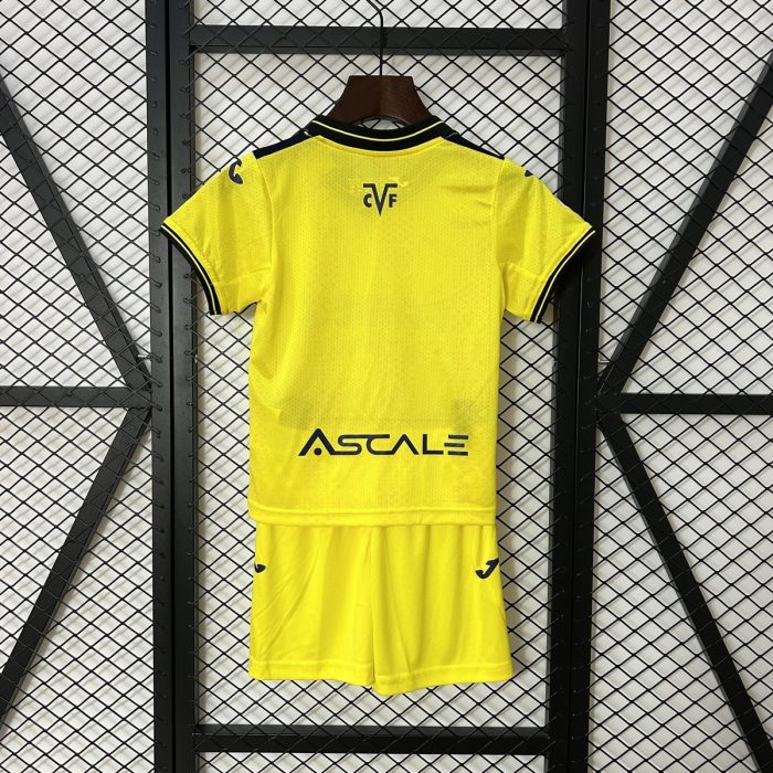 24/25 Villarreal Home Kids Jersey - 图片 3