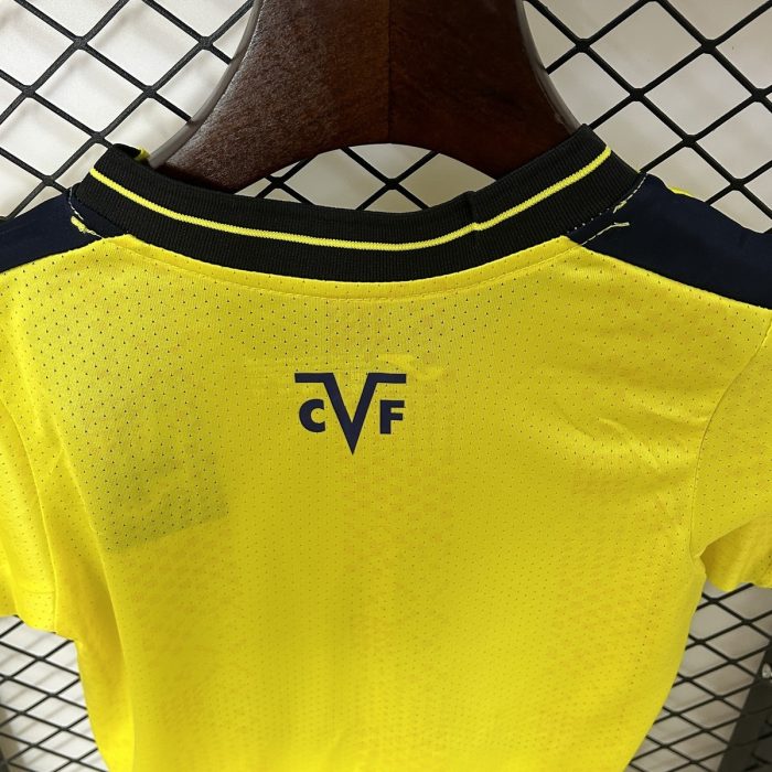 24/25 Villarreal Home Kids Jersey - 图片 5