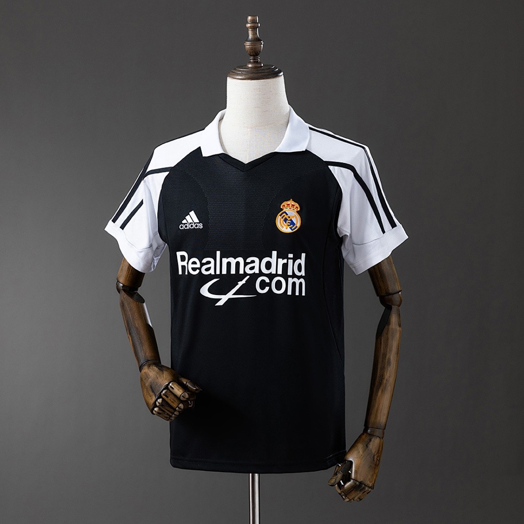 JER-4787_1 Real Madrid 2001/02 Away Retro Shirt - 图片 1