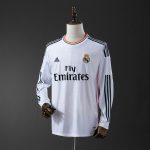 Real Madrid 13/14 Home Retro Long Sleeve Jersey