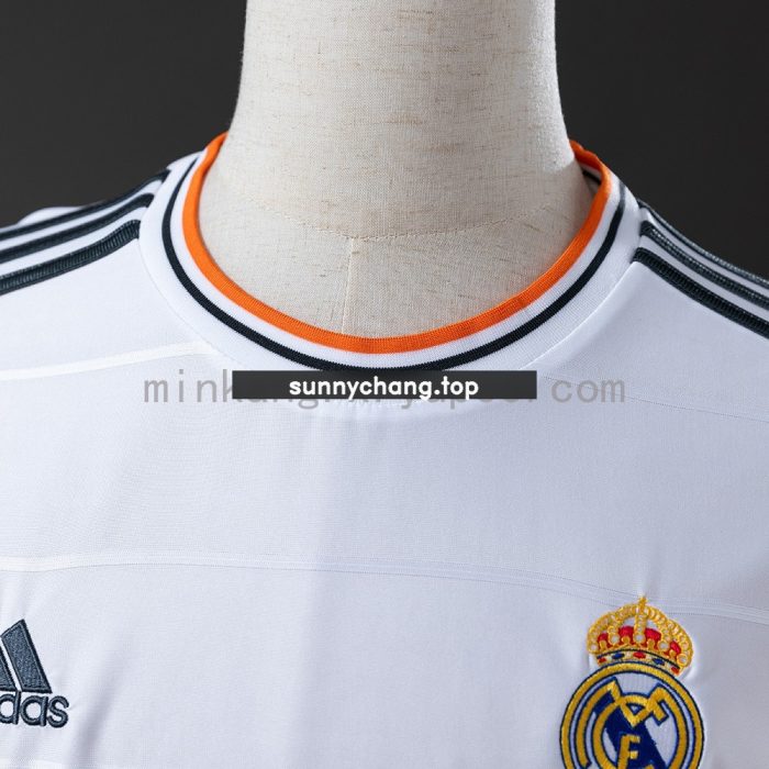 Real Madrid 13/14 Home Retro Long Sleeve Jersey - 图片 7