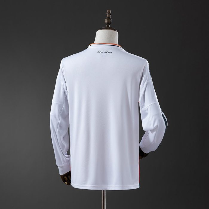 Real Madrid 13/14 Home Retro Long Sleeve Jersey - 图片 8