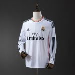 Real Madrid 13/14 Home Retro Long Sleeve Jersey - 图片 9