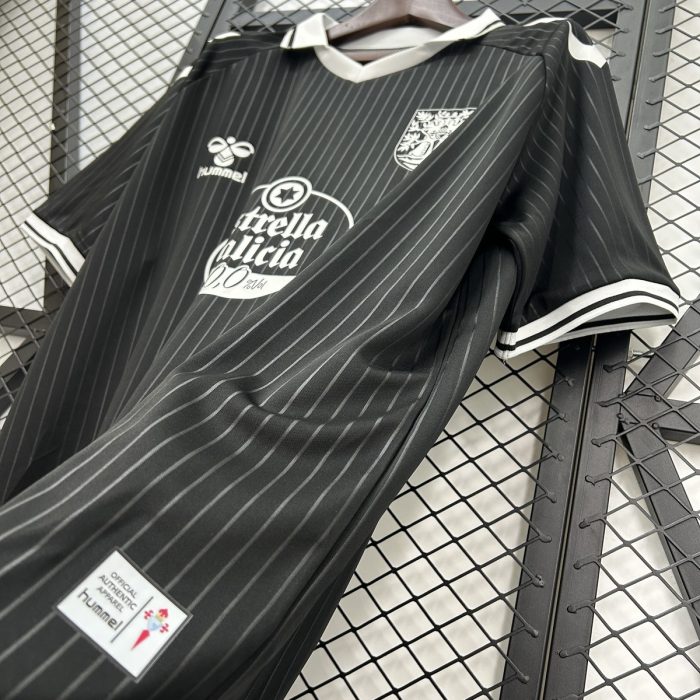 Celta de Vigo 100th Anniversary Edition Black Jersey - 图片 6