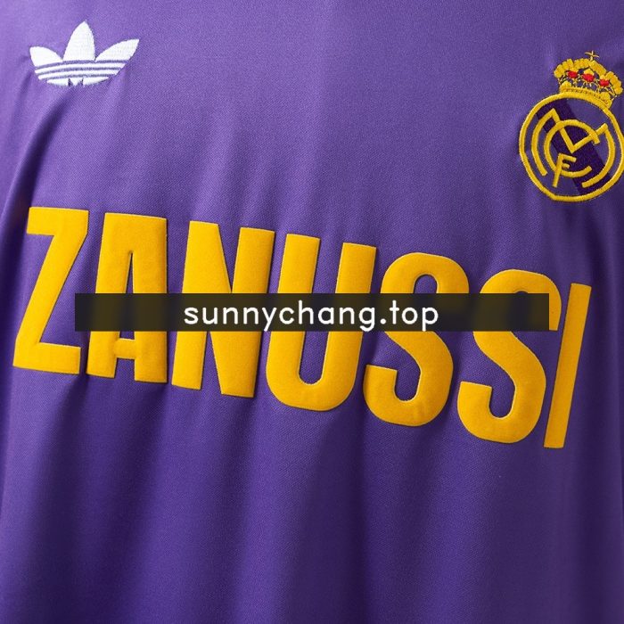 Real Madrid 1984-1985 Away Retro Shirt - 图片 5