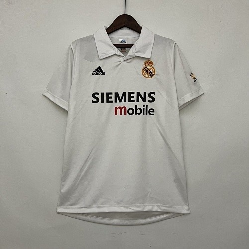 JER-4796_1 Real Madrid 2002/2003 Home Retro Shirt - 图片 1