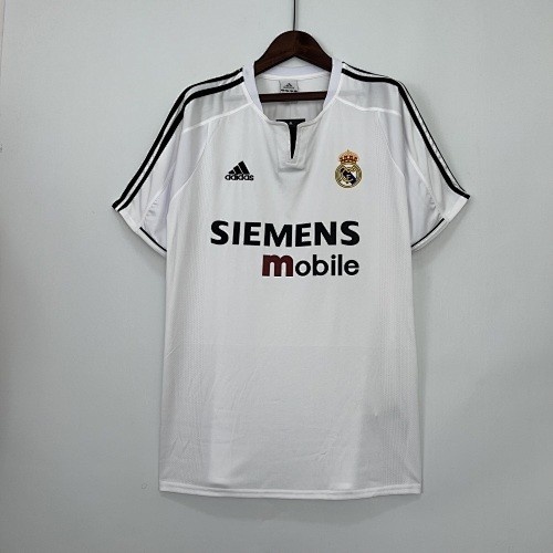 JER-4799_1 Real Madrid 2003/2004 Home Retro Shirt - 图片 1