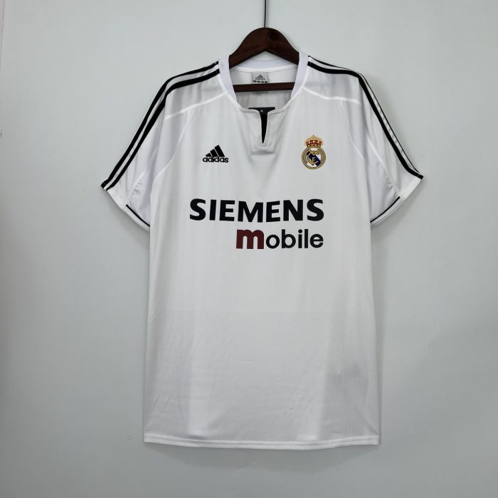Real Madrid 2003/2004 Home Retro Shirt - 图片 4