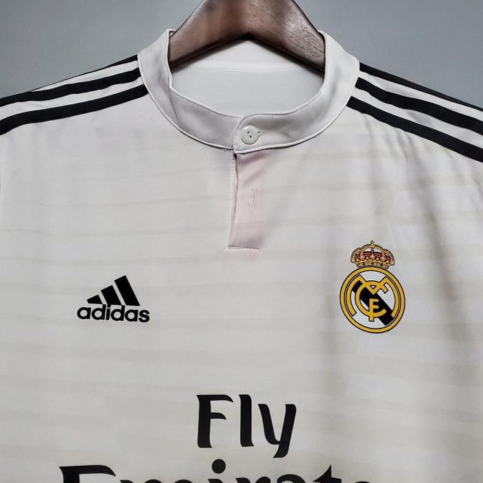 Real Madrid 14/15 Home Retro Long Sleeve Jersey - 图片 7