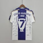 Real Madrid 1997-98 Champions League 7 Champions Commemorative Edition Retro Jersey - 图片 2
