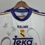 Real Madrid 1997-98 Champions League 7 Champions Commemorative Edition Retro Jersey - 图片 8