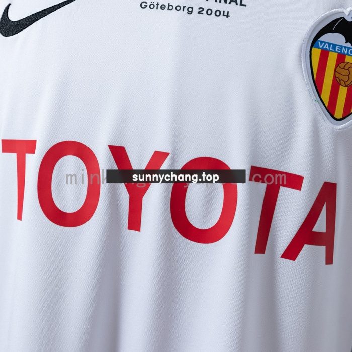 Valencia 2003-2004 Home Retro Shirt - 图片 5