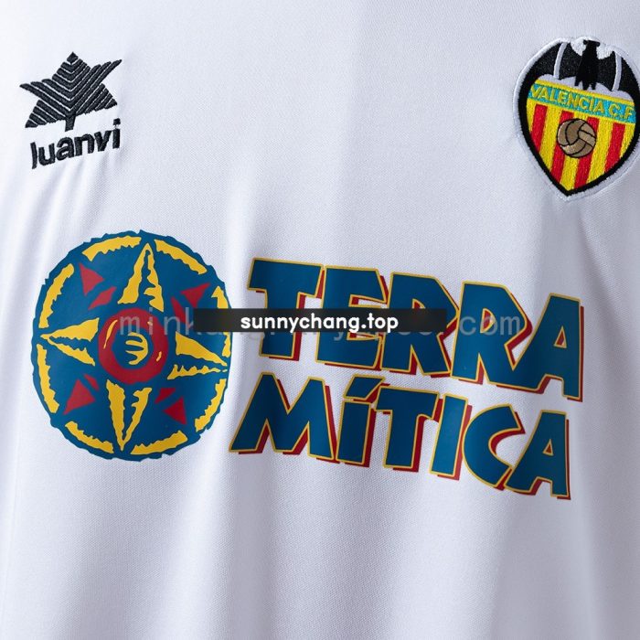 Valencia 1999-2000 Home Retro Jersey - 图片 5