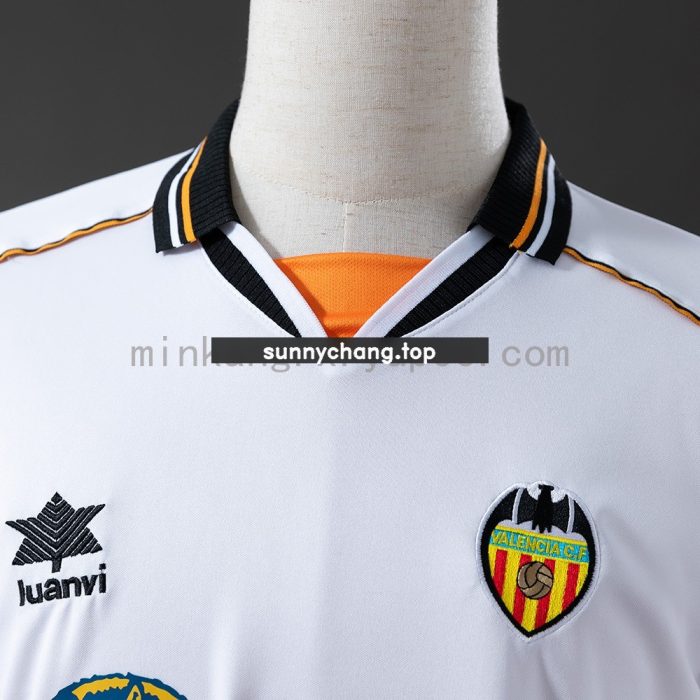 Valencia 1999-2000 Home Retro Jersey - 图片 6