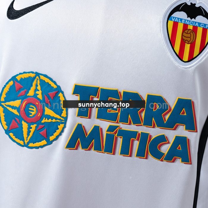 Valencia 00/01 Retro Home Jersey S-XXL - 图片 6