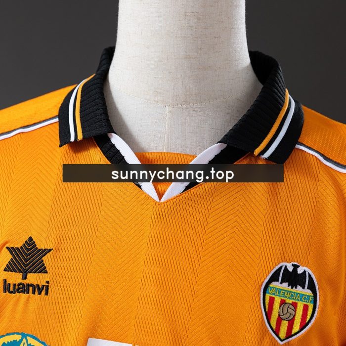 Valencia 1999-2000 Away Retro Jersey - 图片 6