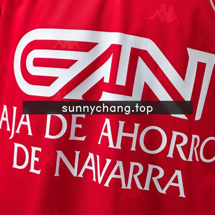 Osasuna 1995-1997 Home Retro Shirt - 图片 5