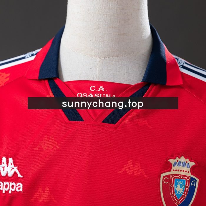 Osasuna 1995-1997 Home Retro Shirt - 图片 6