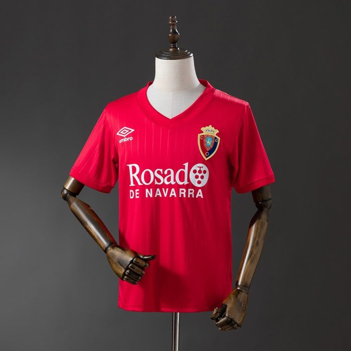 Osasuna 1987-1988 Home Retro Shirt - 图片 8