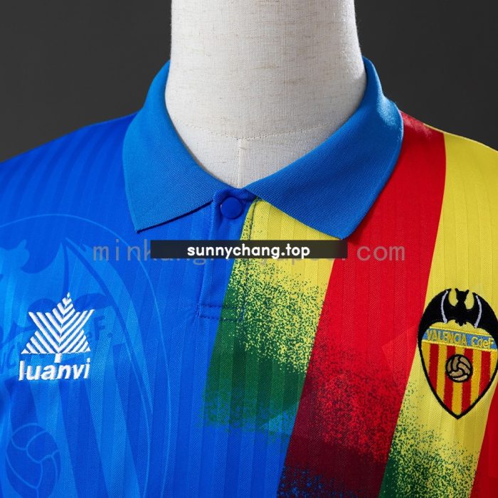 Valencia 1995-1996 Away Retro Shirt - 图片 6