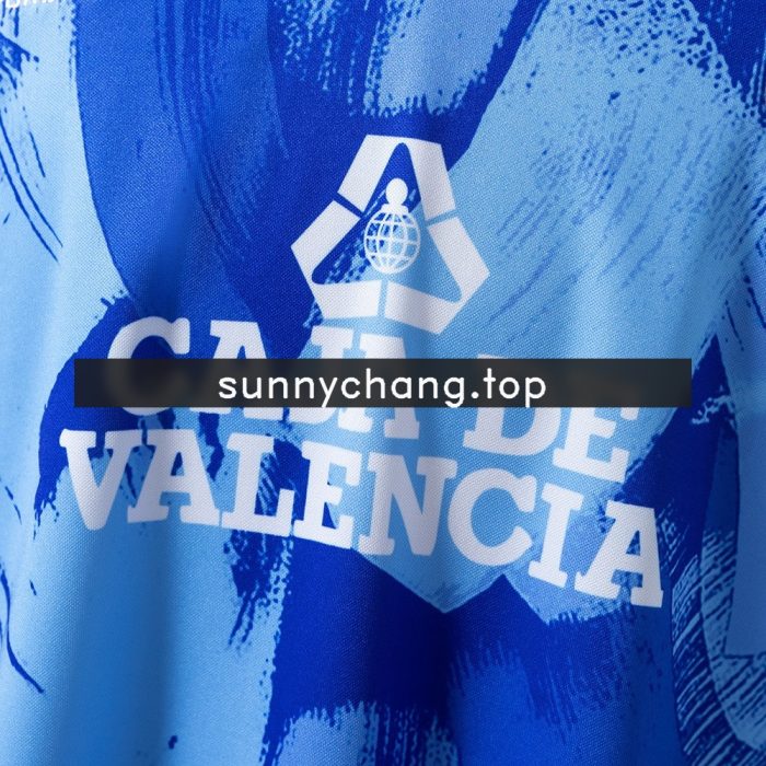 Valencia 1990-1991 Away Retro Jersey - 图片 5