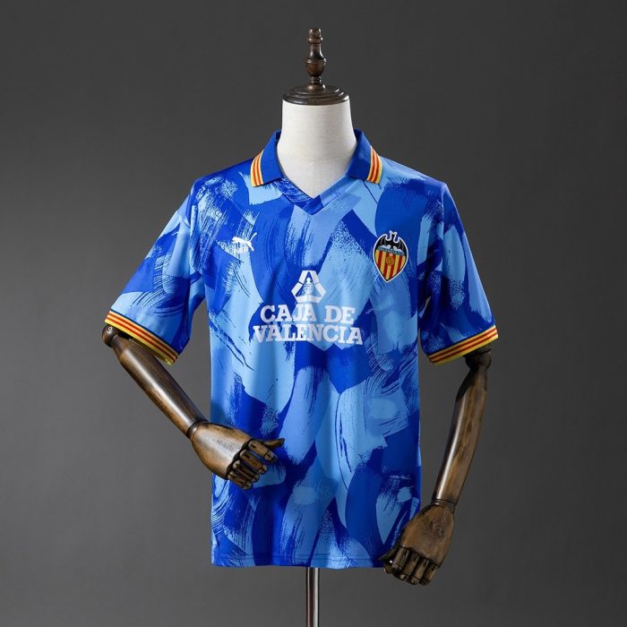 Valencia 1990-1991 Away Retro Jersey - 图片 8