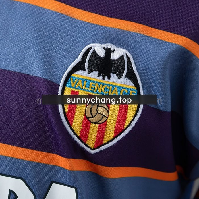 Valencia 1999-2000 Third Away Retro Jersey - 图片 5
